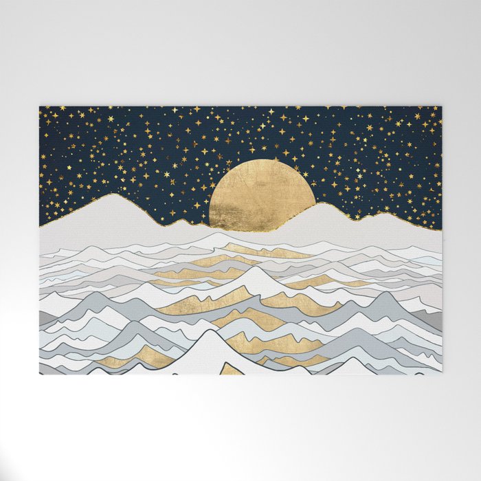 Golden Ocean Welcome Mat Gallery Image 1