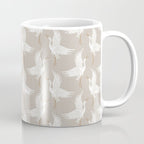 Cranes Neutral Coffee Mug Gallery Image 1