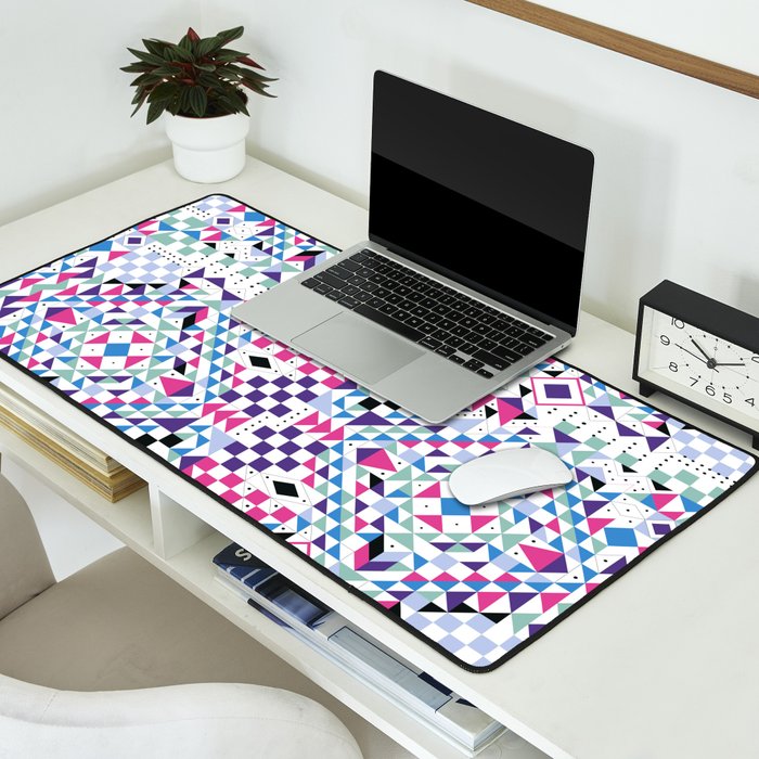 BM3 Tribal geometric Desk Mat Gallery Image 2