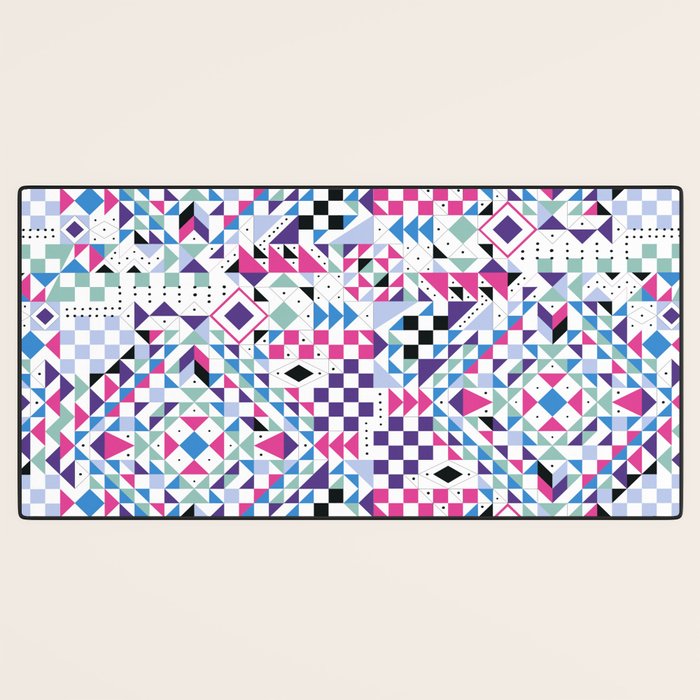 BM3 Tribal geometric Desk Mat Gallery Image 3