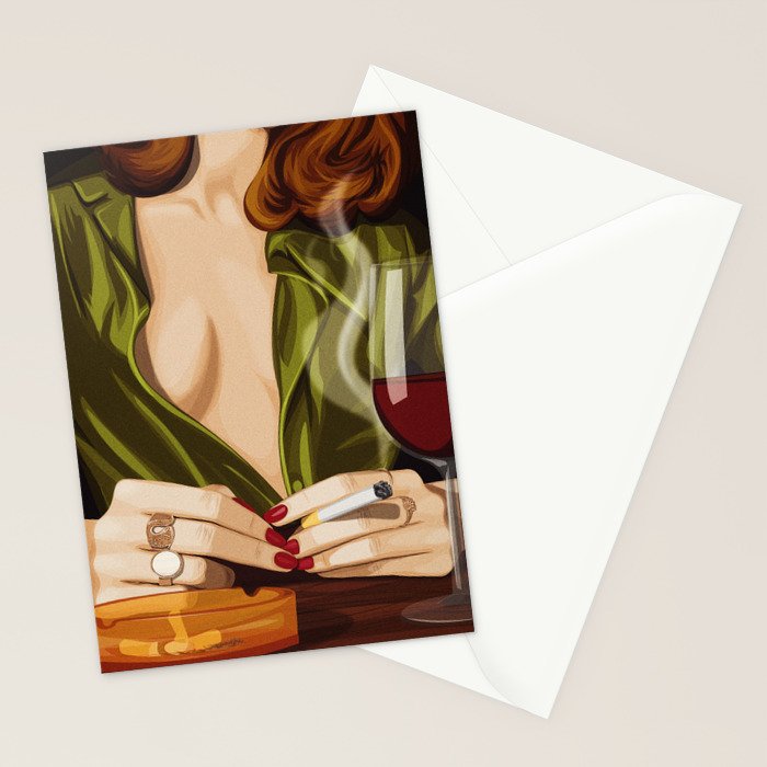 Silk Stationery Card Gallery Image 2