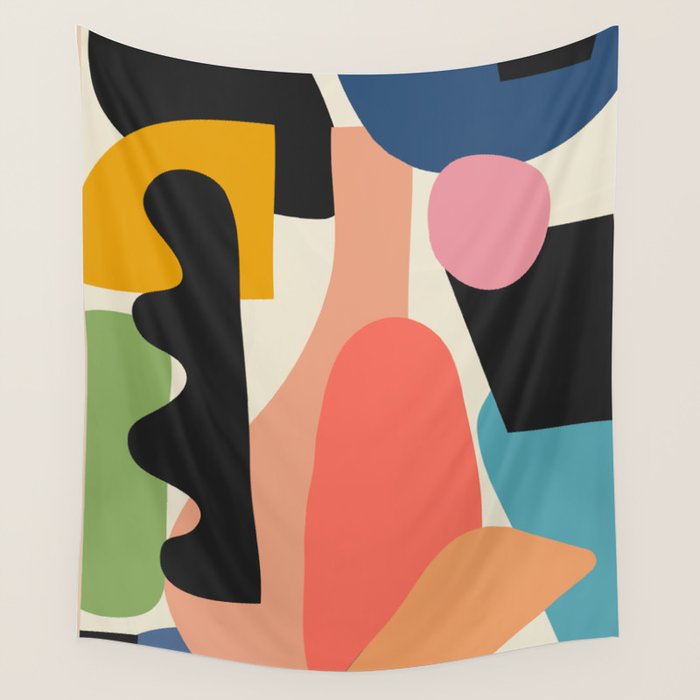 Modern Abstract Art 22 Wall Tapestry Gallery Image 1