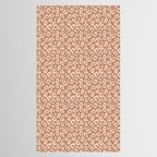 Leopard Print In Clay Brown Tablecloth Gallery Image 2