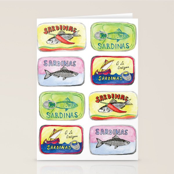 Sardinas Stationery Card Gallery Image 1