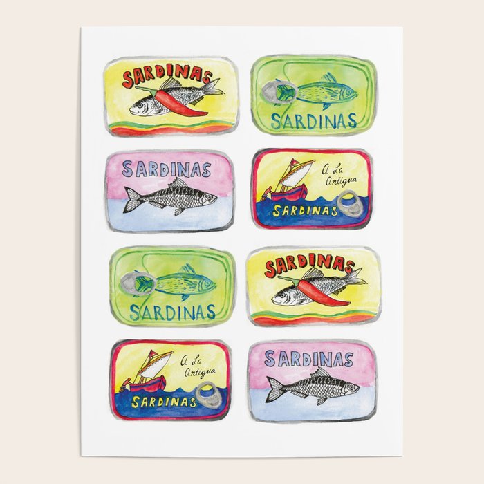 Sardinas Poster