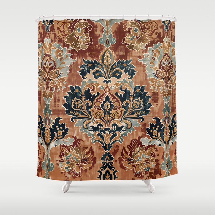 Musk Floral Essence Shower Curtain Gallery Image 1