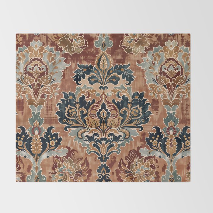 Musk Floral Essence Throw Blanket Gallery Image 2