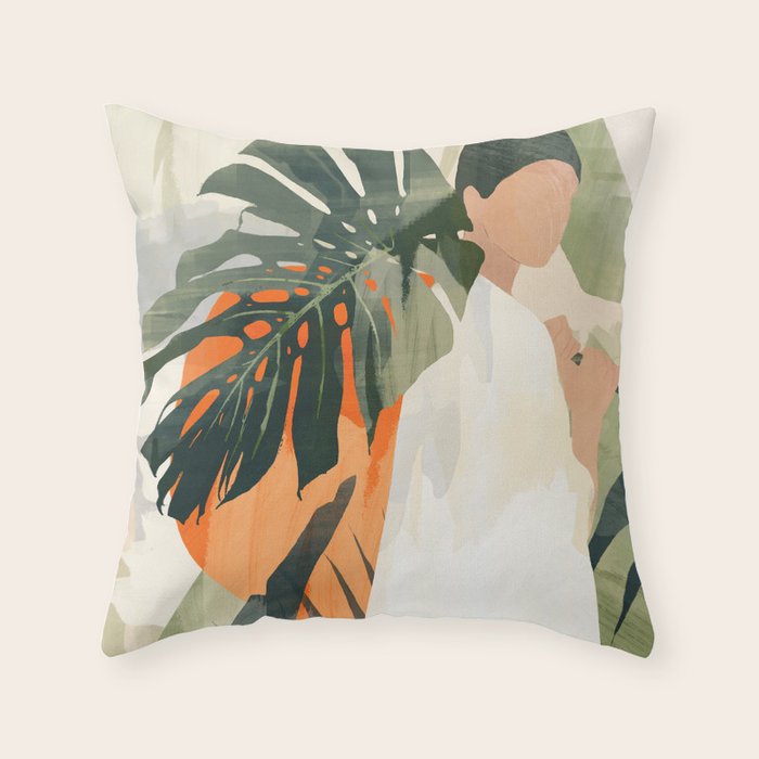 Jungle 3 Throw Pillow Gallery Image 1