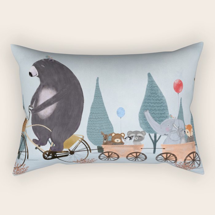 play time Rectangular Pillow Gallery Image 2