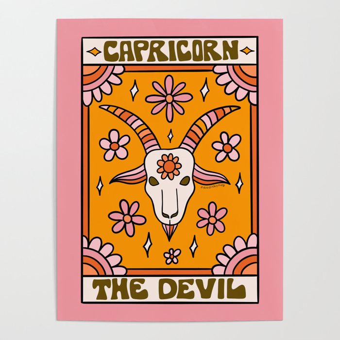 Capricorn Tarot Card Poster Gallery Image 4