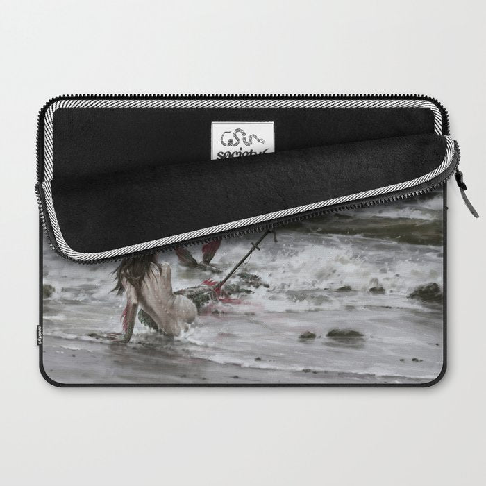 The last mermaid of the northern seas Laptop Sleeve Gallery Image 2