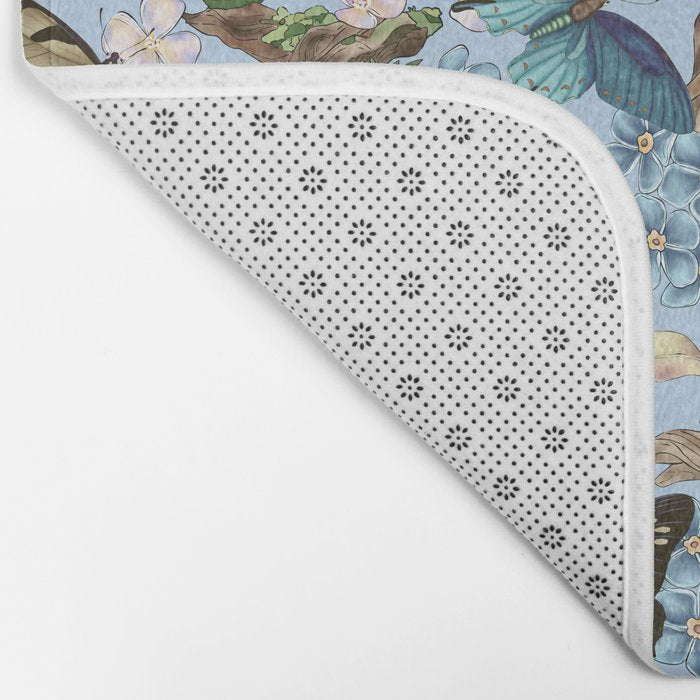 Springtime Flutter Bliss Bath Mat Gallery Image 2