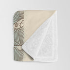 Mount Fuji the great wave  Throw Blanket Gallery Image 3
