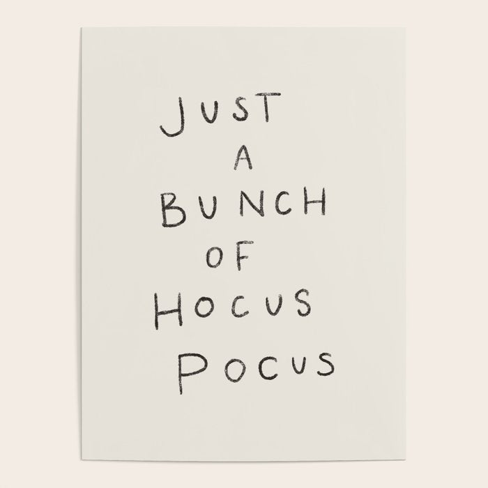 Hocus Pocus Neutral Poster Gallery Image 1