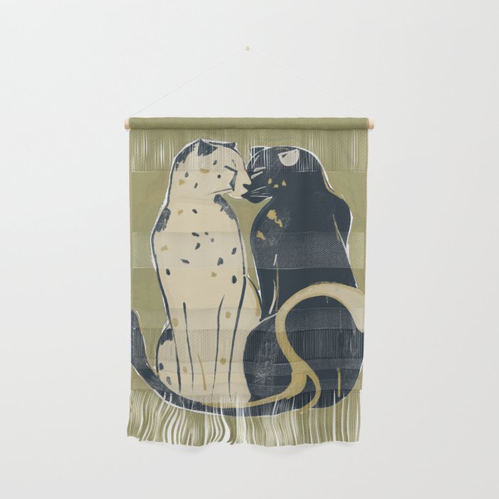Two Cheetahs Wall Hanging Gallery Image 1