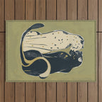 Two Cheetahs Outdoor Rug Gallery Image 1