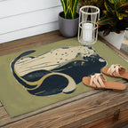 Two Cheetahs Outdoor Rug Gallery Image 2