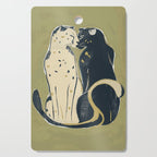 Two Cheetahs Cutting Board Gallery Image 1