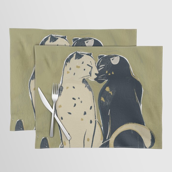 Two Cheetahs Placemat Gallery Image 1