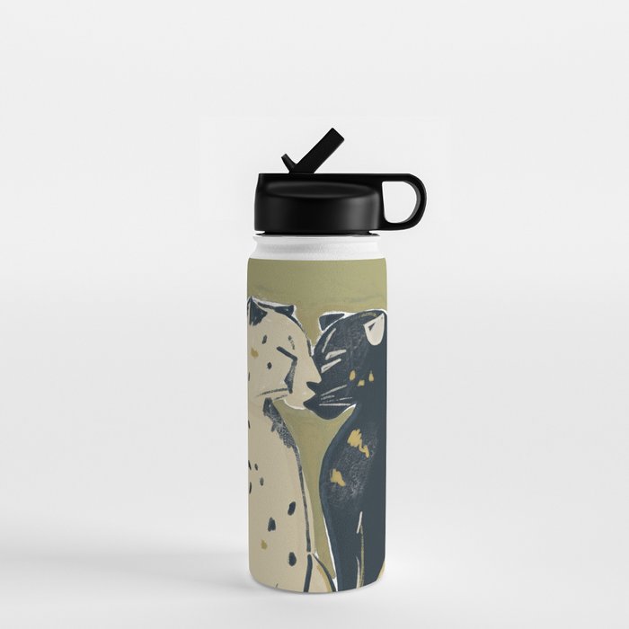 Two Cheetahs Water Bottle Gallery Image 1