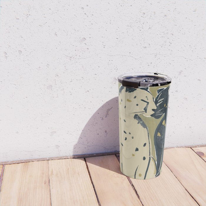 Two Cheetahs Travel Mug Gallery Image 4