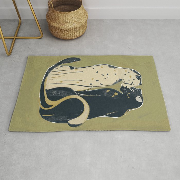 Two Cheetahs Rug Gallery Image 1