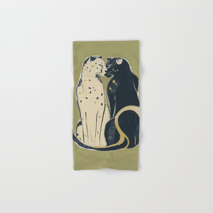 Two Cheetahs Bath Towel Gallery Image 1