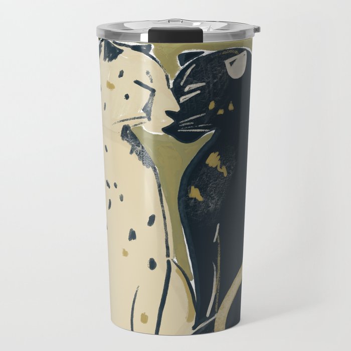 Two Cheetahs Travel Mug Gallery Image 1