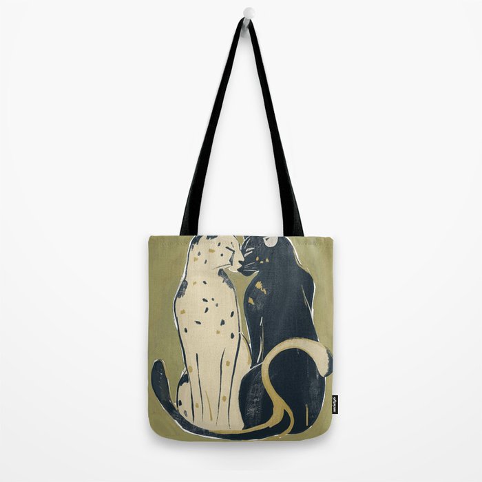Two Cheetahs Tote Bag Gallery Image 2