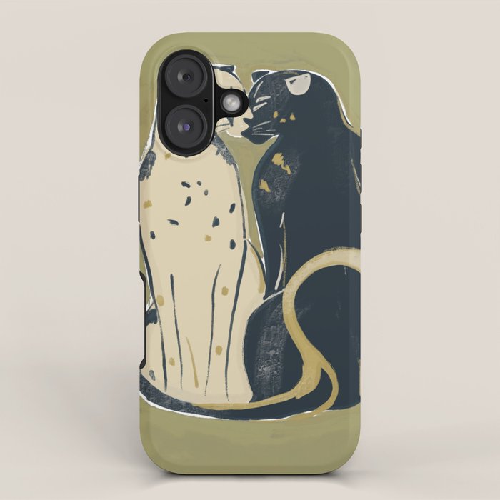 Two Cheetahs iPhone Case Gallery Image 1