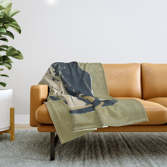 Two Cheetahs Throw Blanket Gallery Image 1