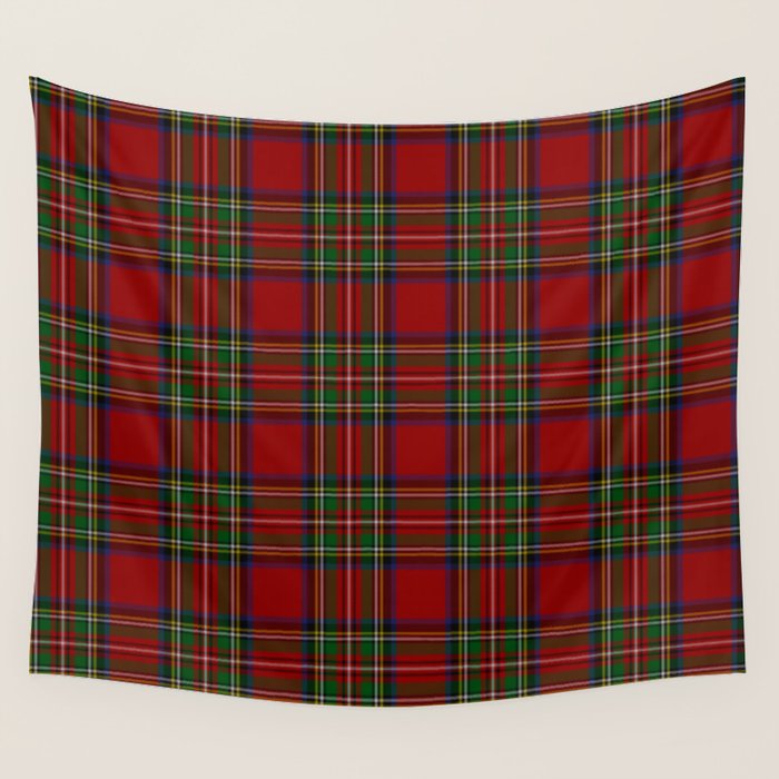 The Royal Stewart Tartan Wall Tapestry Gallery Image 4