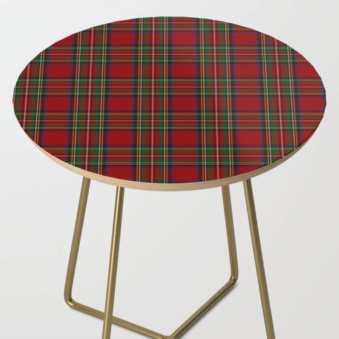 The Royal Stewart Tartan Side Table Gallery Image 2