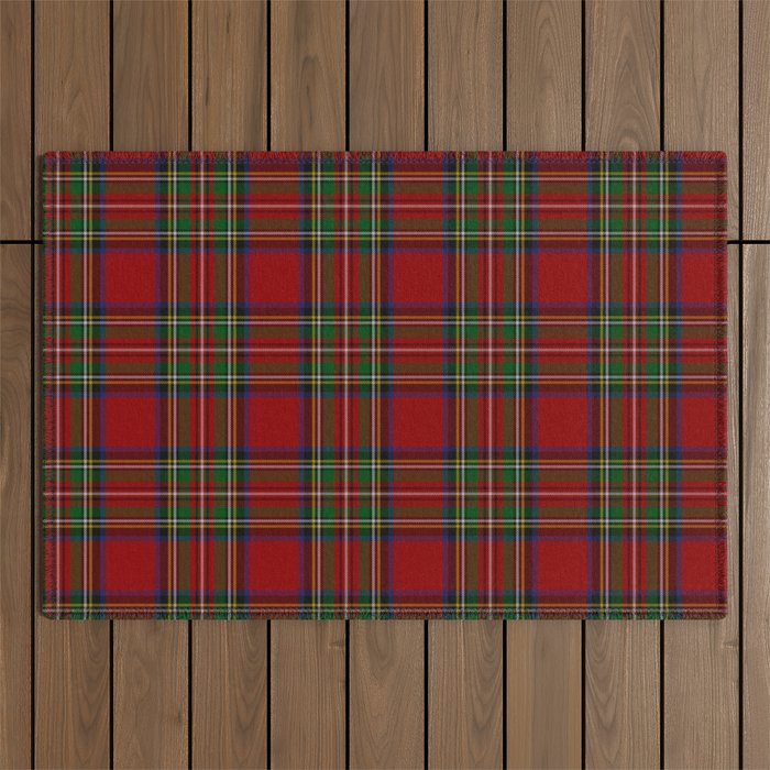 The Royal Stewart Tartan Outdoor Rug Gallery Image 1