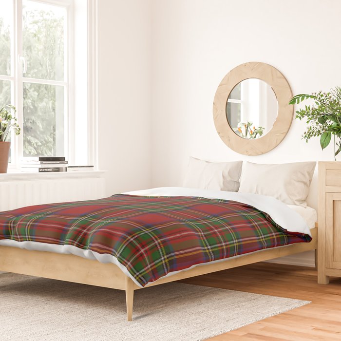 The Royal Stewart Tartan Duvet Cover Gallery Image 2