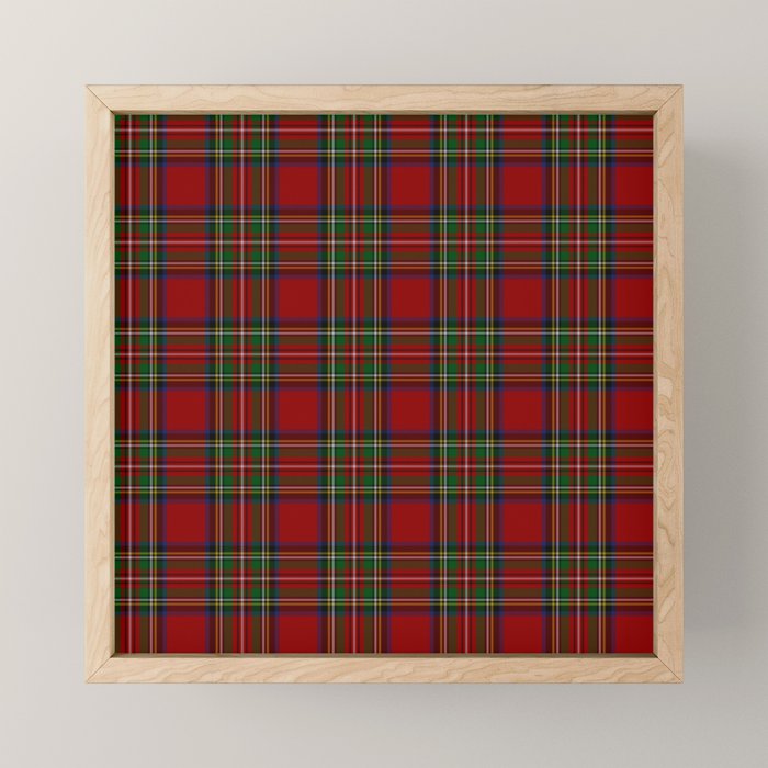 The Royal Stewart Tartan Mini Art Print Gallery Image 1