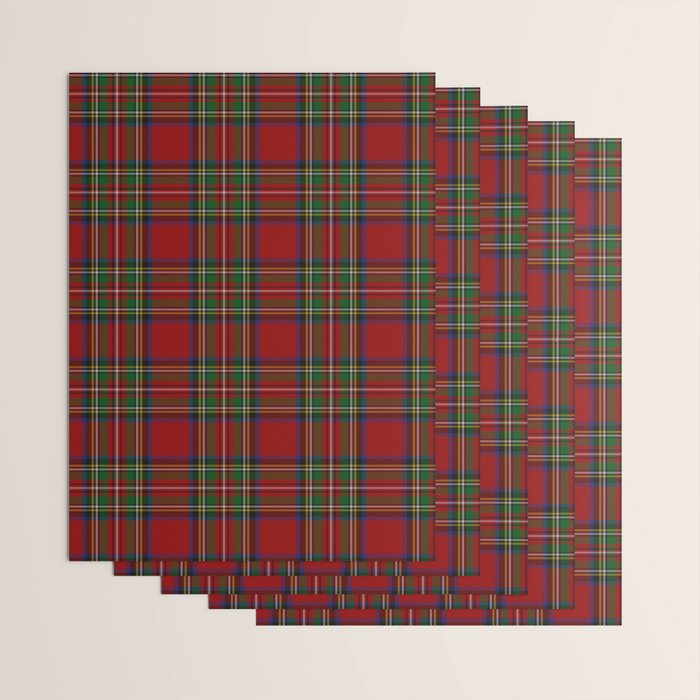 The Royal Stewart Tartan Wrapping Paper Gallery Image 3