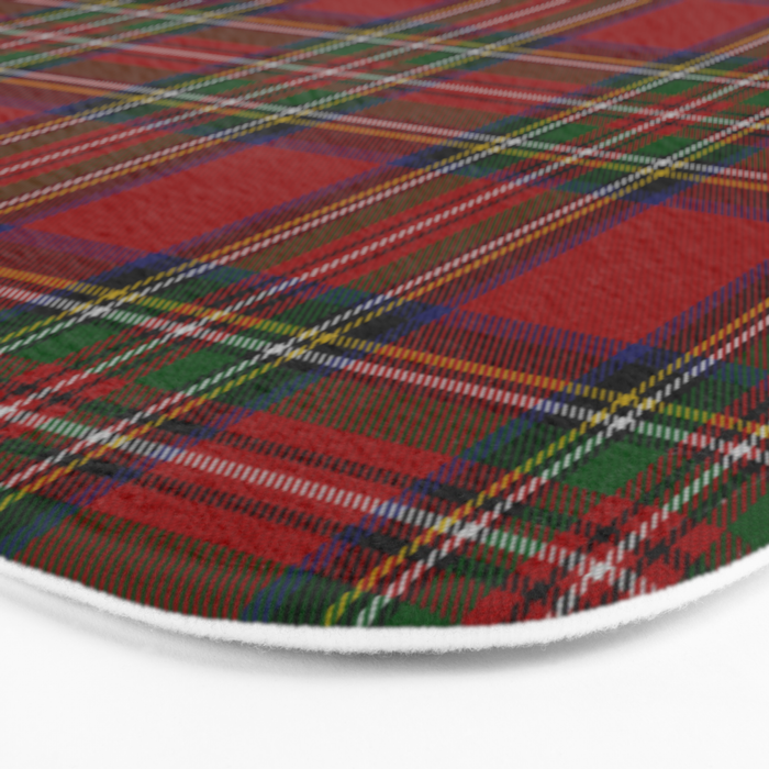 The Royal Stewart Tartan Bath Mat Gallery Image 3