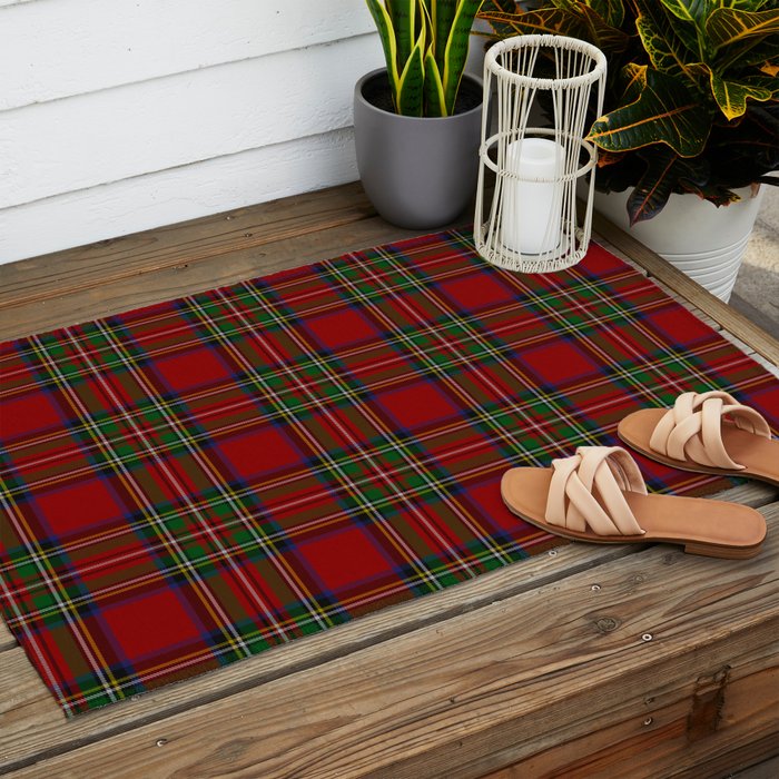 The Royal Stewart Tartan Outdoor Rug Gallery Image 2