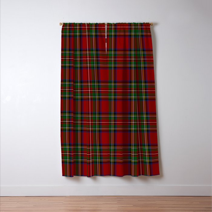 The Royal Stewart Tartan Window Curtain Gallery Image 3
