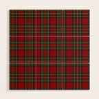 The Royal Stewart Tartan Wood Wall Art Gallery Image 1