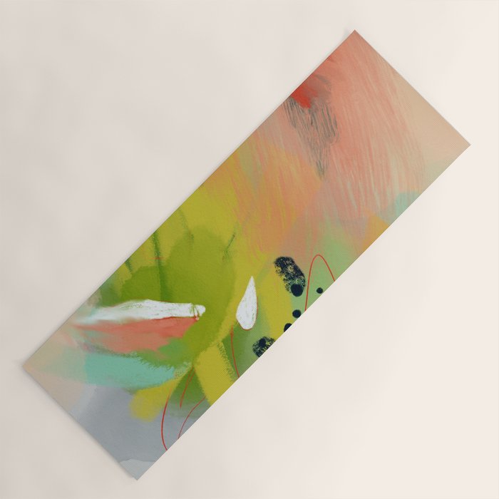 abstract spring colors 23 3 Yoga Mat Gallery Image 1