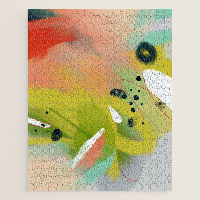 abstract spring colors 23 3 Jigsaw Puzzle Gallery Image 1