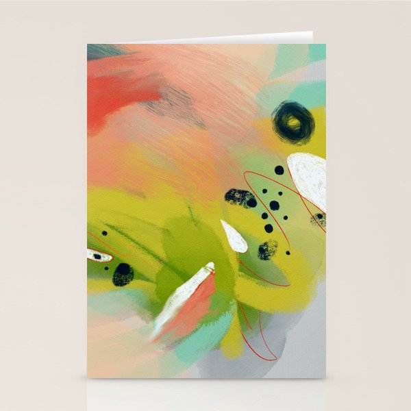 abstract spring colors 23 3 Stationery Card Gallery Image 1