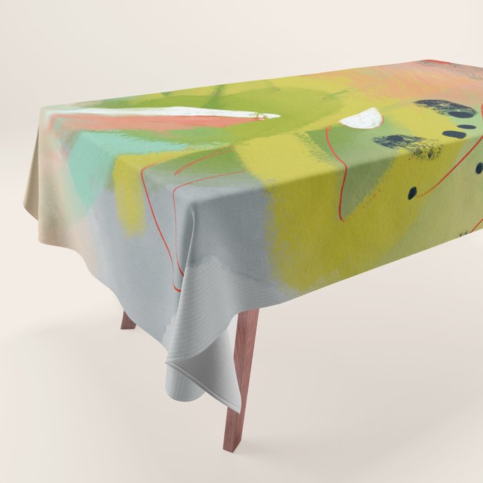 abstract spring colors 23 3 Tablecloth Gallery Image 1