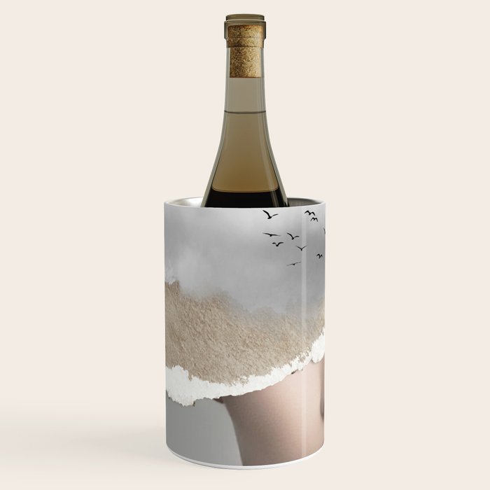 minimal collage /silence2 Wine Chiller Gallery Image 2