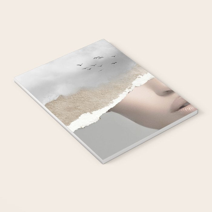 minimal collage /silence2 Notebook Gallery Image 3