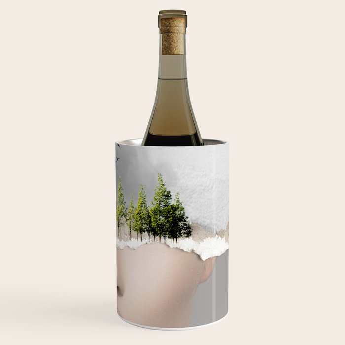 minimal collage /silence2 Wine Chiller Gallery Image 3