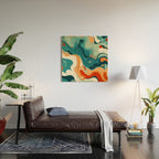 Colorful Tides Wood Wall Art Gallery Image 2