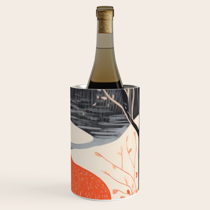 Winter River Fox Wine Chiller Gallery Image 3